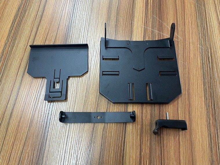 Miedź SS Sheet Metal Fabrication Custom Black Powder Coated Rack Drummy Cover Mounting Bracket