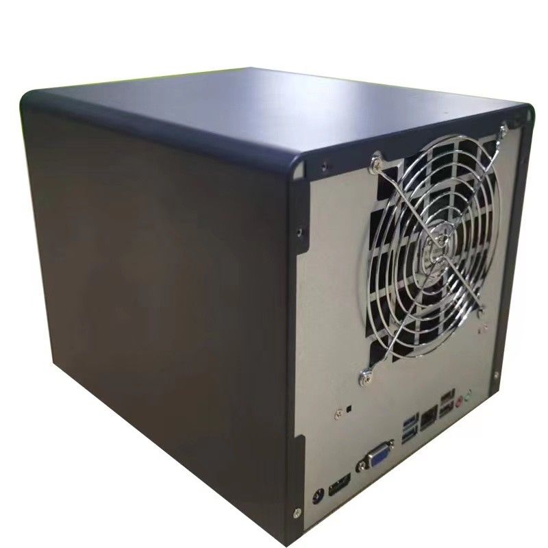 Obszar Nas Serwer przechowywania Podwozie gospodarstwo domowe 4 Bay Computer Case Panel ze stopu aluminium