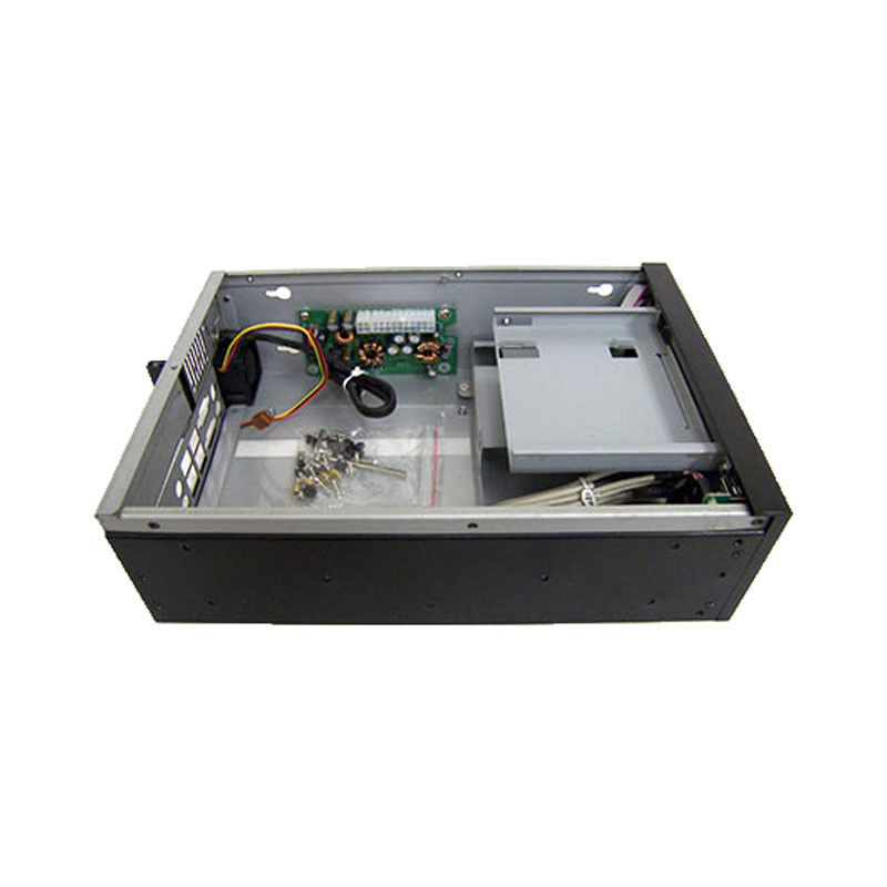 6u Rackmount Server Chassis Design Czarna Elektronika Przemysłowa 19 cali 3u Komputer Case Pc