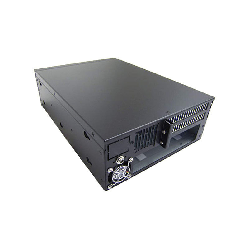 6u Rackmount Server Chassis Design Czarna Elektronika Przemysłowa 19 cali 3u Komputer Case Pc