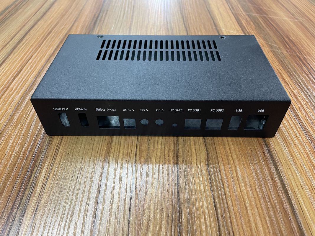 Krótki 3U Rackmount IPC Podwozie podstawy żelaza aluminium 4 U 3u Rackmount Case