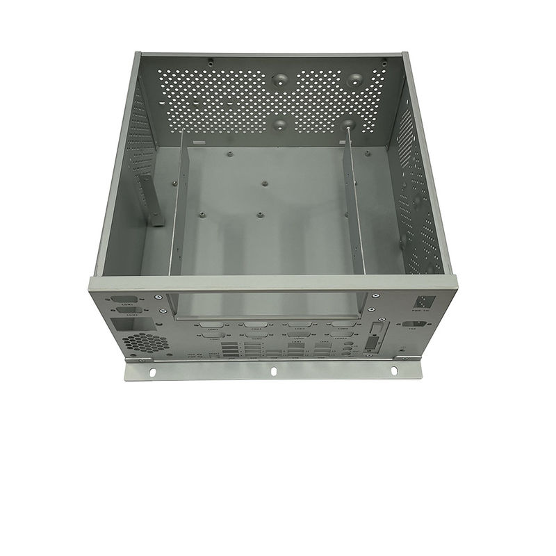 Przemysłowy podwozie IPC sprzęt walcowany aluminiowy metalowy obudowa podwozia gabinet 1U PC Case Project