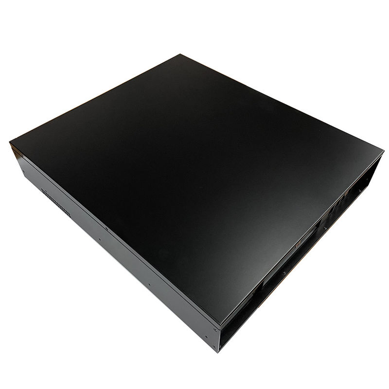 Gigabit 250meter Max 1 w 2 Out Dual Network Switch Repeater Injector Extender Custom Server Case