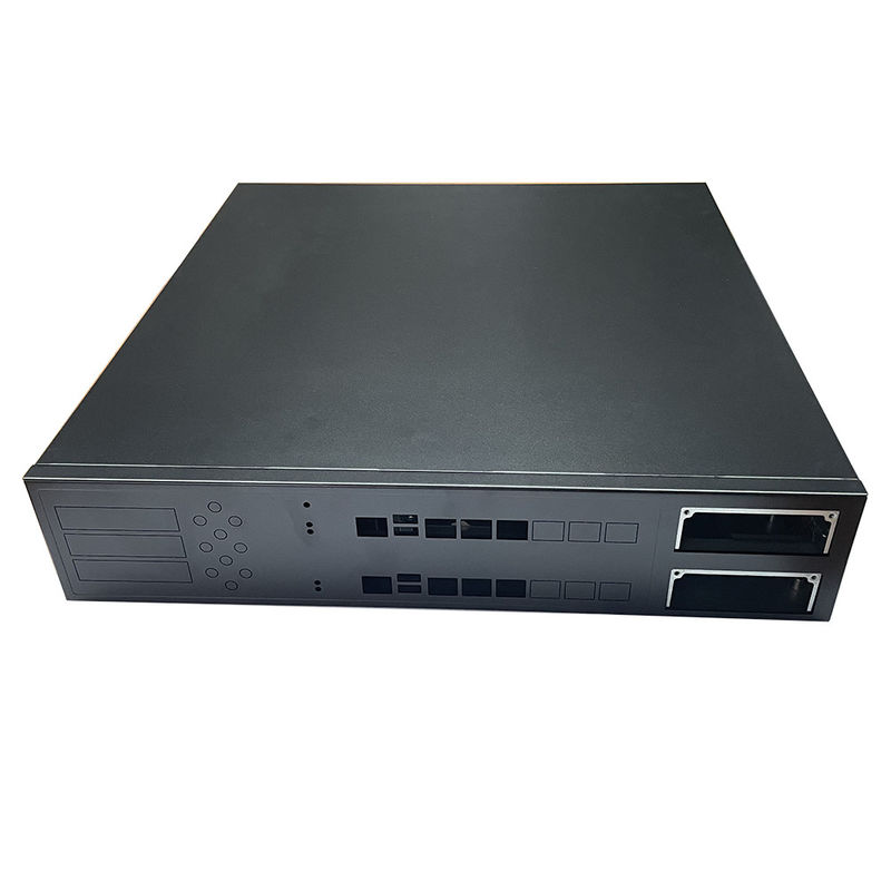 12 Bay 16 Bay Rackmount Gpu Custom Server Chassis Czarny proszek Sprayed Housing Switch
