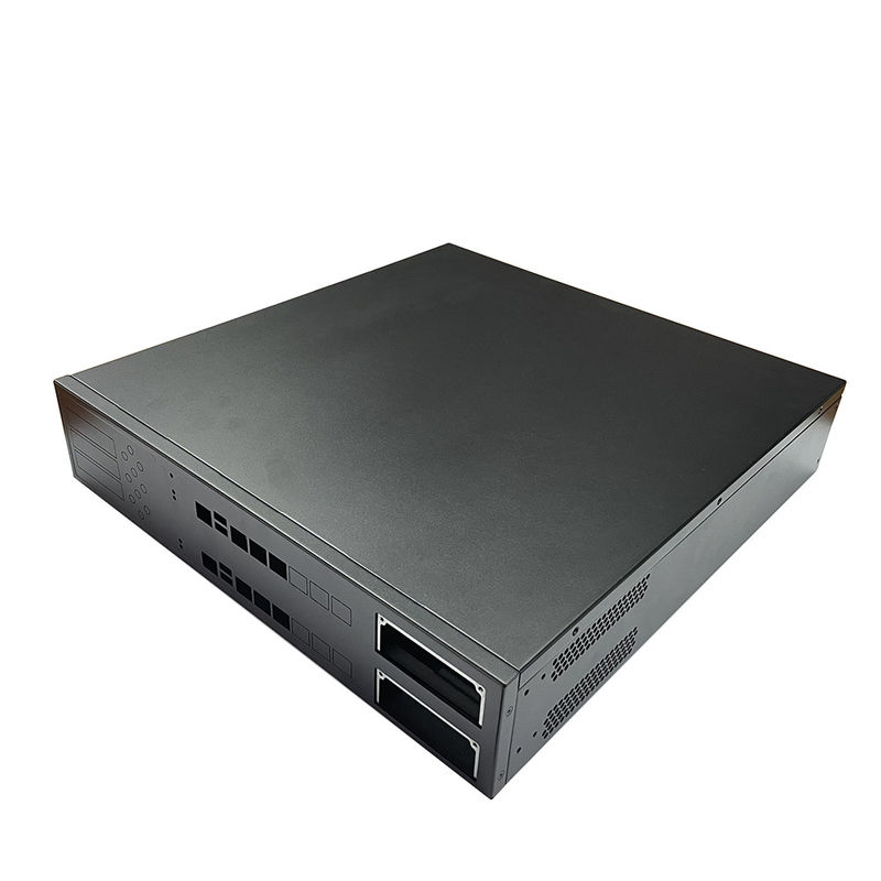12 Bay 16 Bay Rackmount Gpu Custom Server Chassis Czarny proszek Sprayed Housing Switch