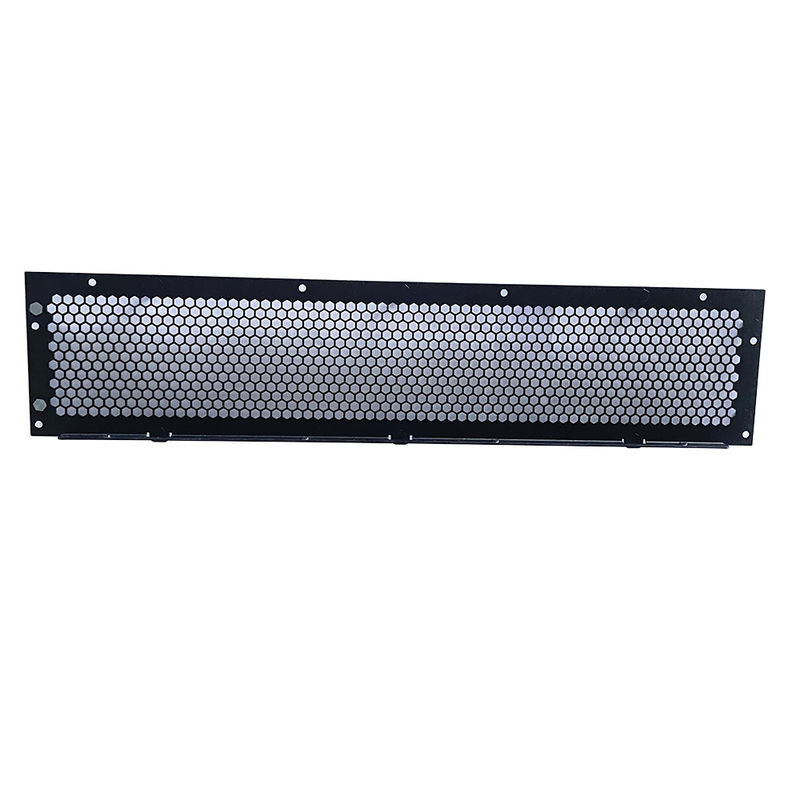 Stalowe aluminiowe arkusze Metalowe konstrukcja 1U 2U 3U 4U 19 Inch Rack Wented Blanking Panel Metalowe pudełko