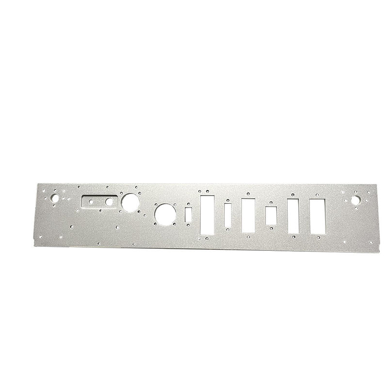 Online Custom Aluminium Sheet Metal Fabrication Panel Anode Sandblasting Stamping Motor Spare Parts