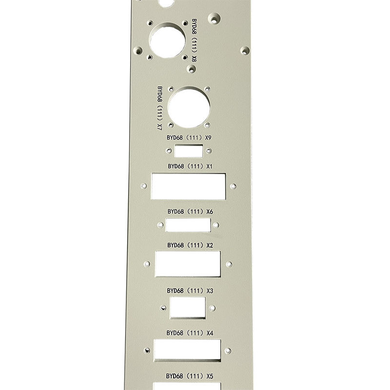 Online Custom Aluminium Sheet Metal Fabrication Panel Anode Sandblasting Stamping Motor Spare Parts
