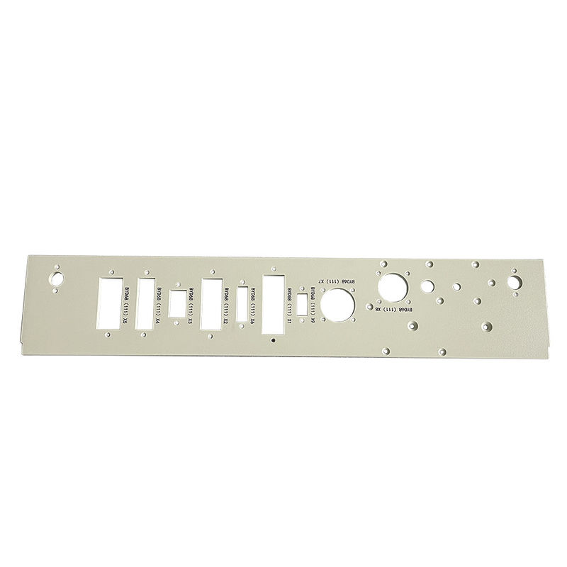Online Custom Aluminium Sheet Metal Fabrication Panel Anode Sandblasting Stamping Motor Spare Parts